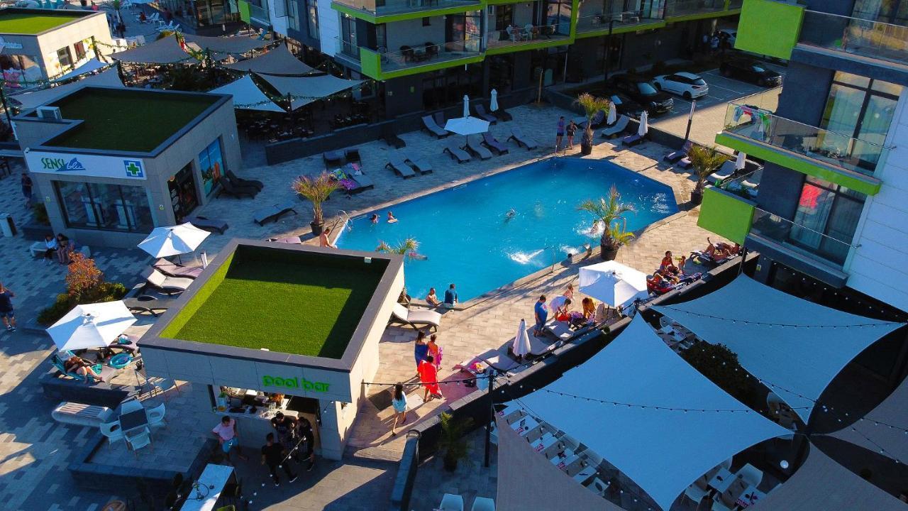 San Francisco Aparthotel Pool & Spa Mamaia Nord Navodari Dış mekan fotoğraf