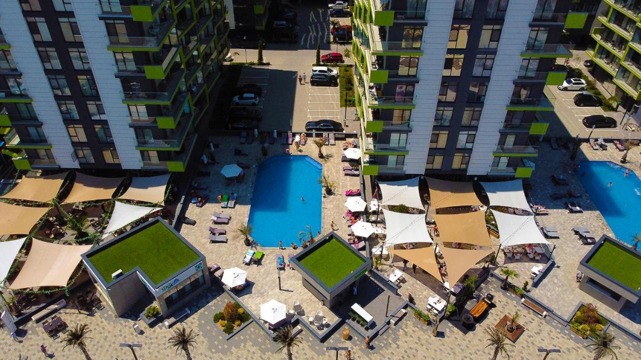 San Francisco Aparthotel Pool & Spa Mamaia Nord Navodari Dış mekan fotoğraf